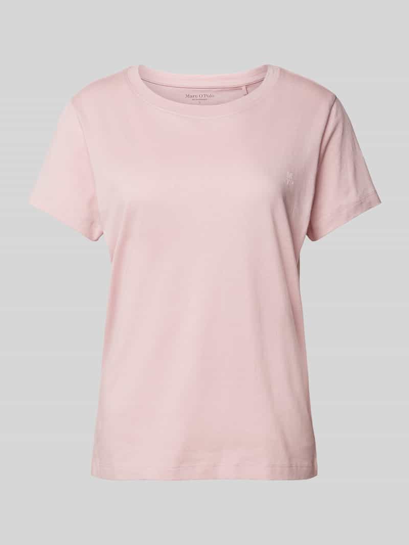 Marc O'Polo Regular fit pyjamatop van puur katoen met logoprint