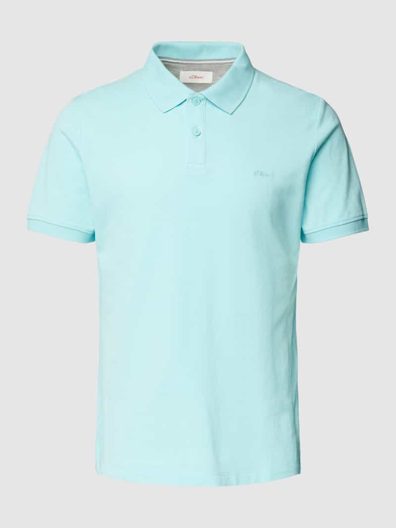 s.Oliver RED LABEL Poloshirt in effen design