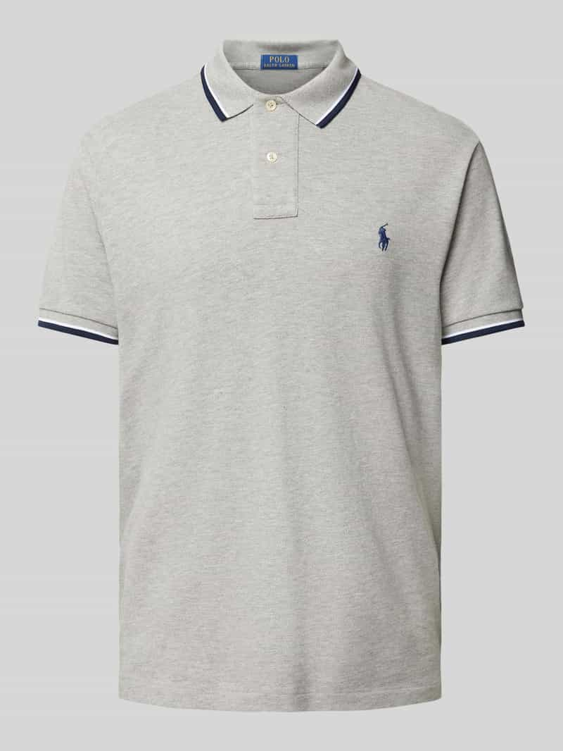 Polo Ralph Lauren Custom slim fit poloshirt met logostitching