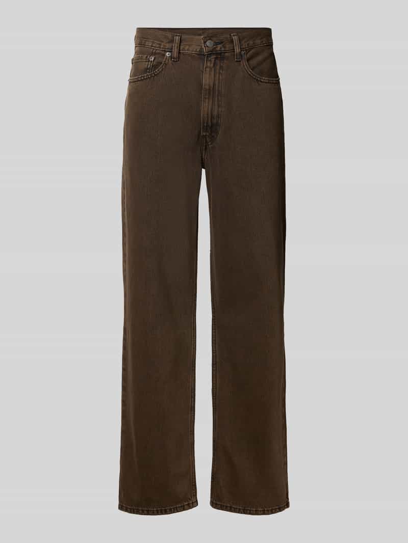 Levi's Loose straight fit jeans met steekzakken model '565'