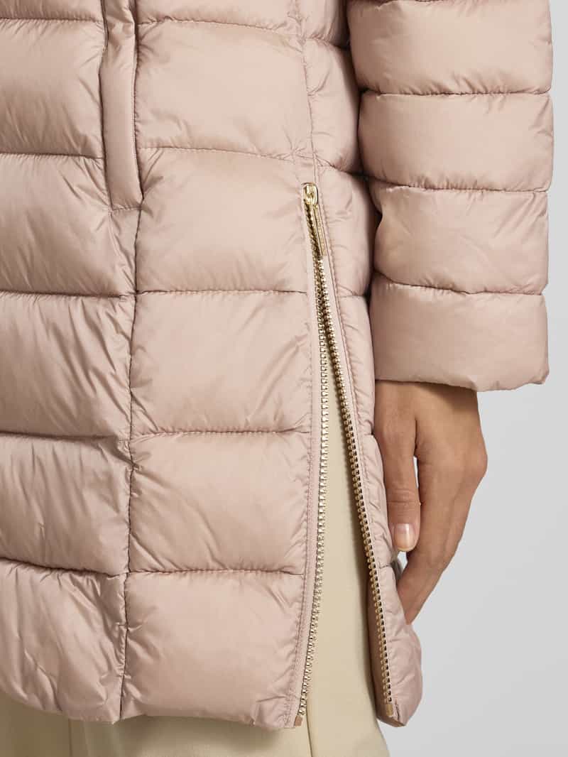 MICHAEL Kors Gewatteerde lange jas met gevoerde opstaande kraag model 'Packable'