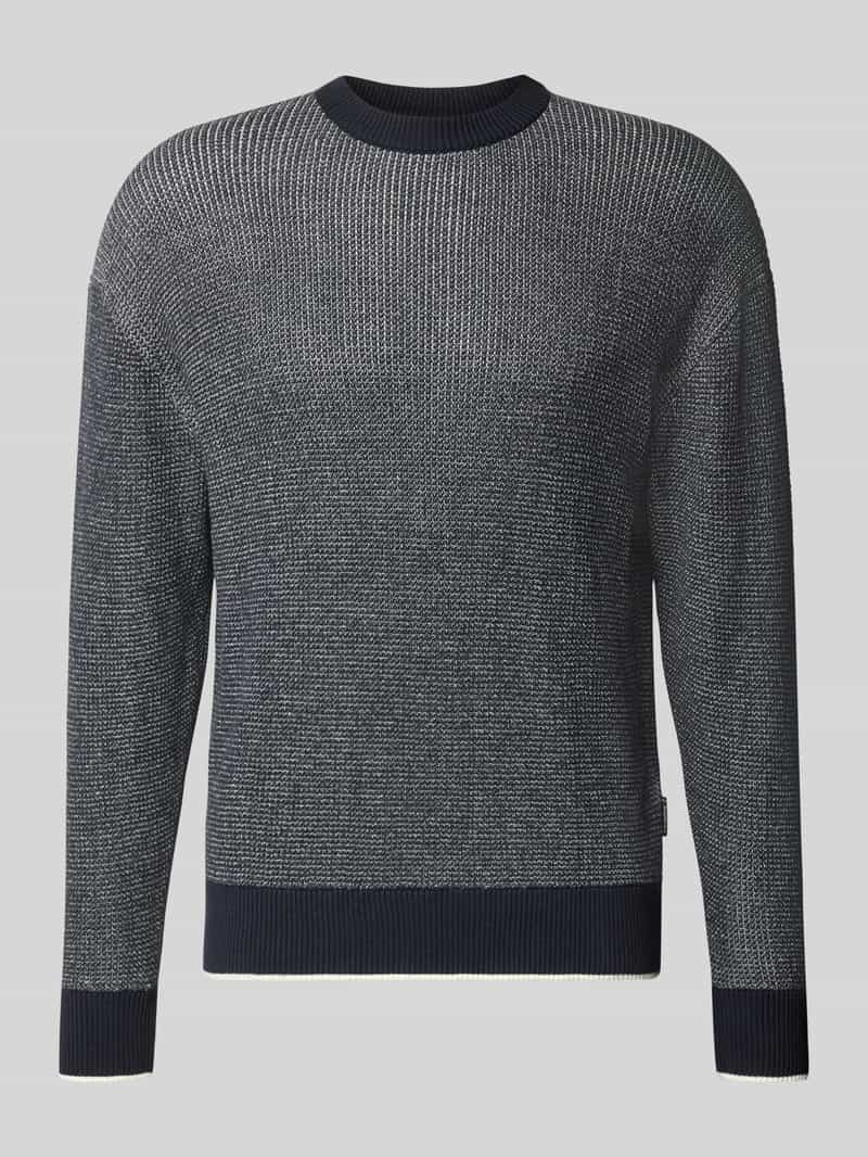 HECHTER PARIS regular fit trui van puur katoen