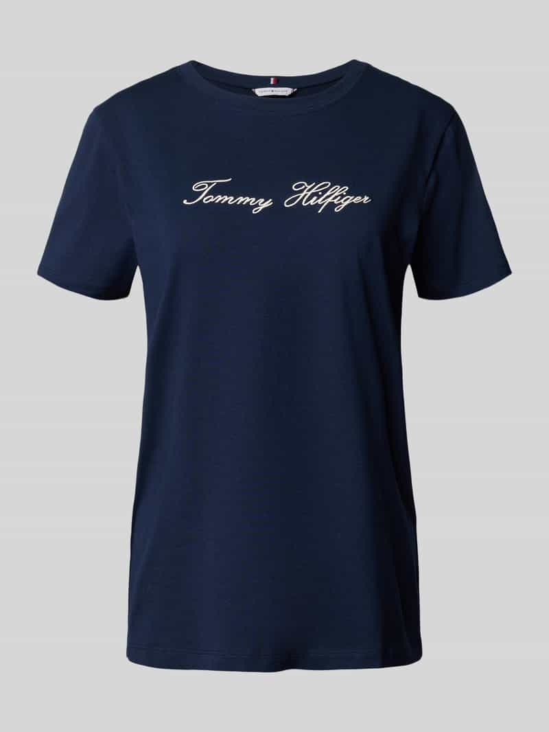 Tommy Hilfiger Regular fit T-shirt van puur katoen
