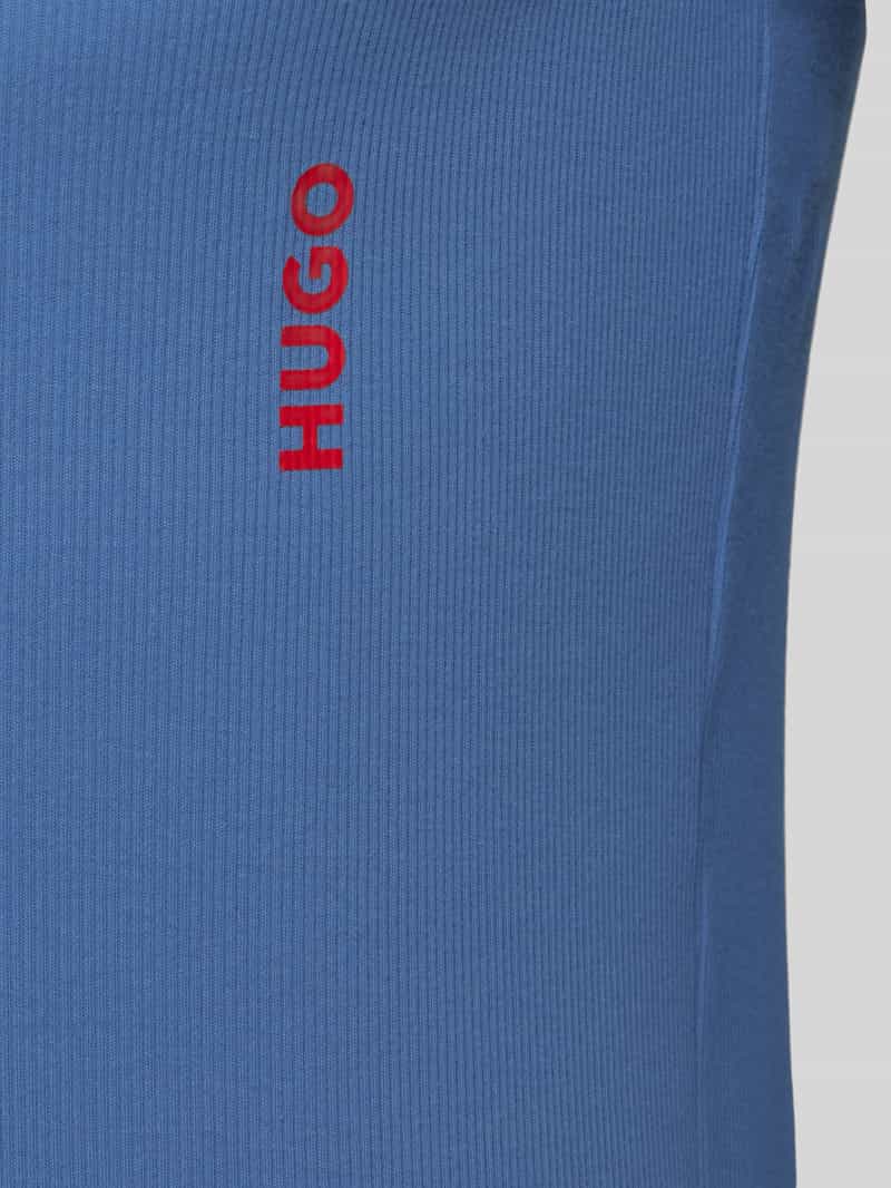 HUGO Tanktop met labelprint in een set van 2 stuks