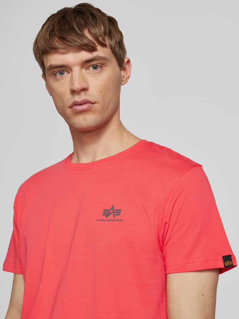 alpha industries T-shirt met labelprint