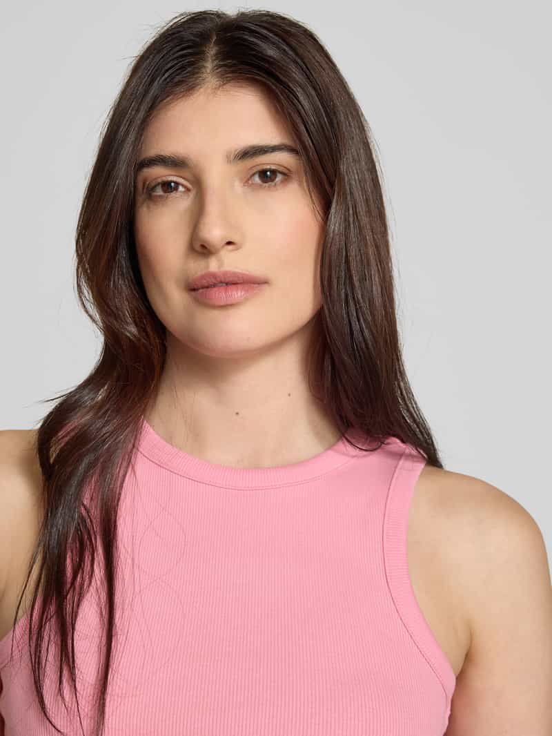 Tom Tailor Denim Regular fit tanktop van fijnrib