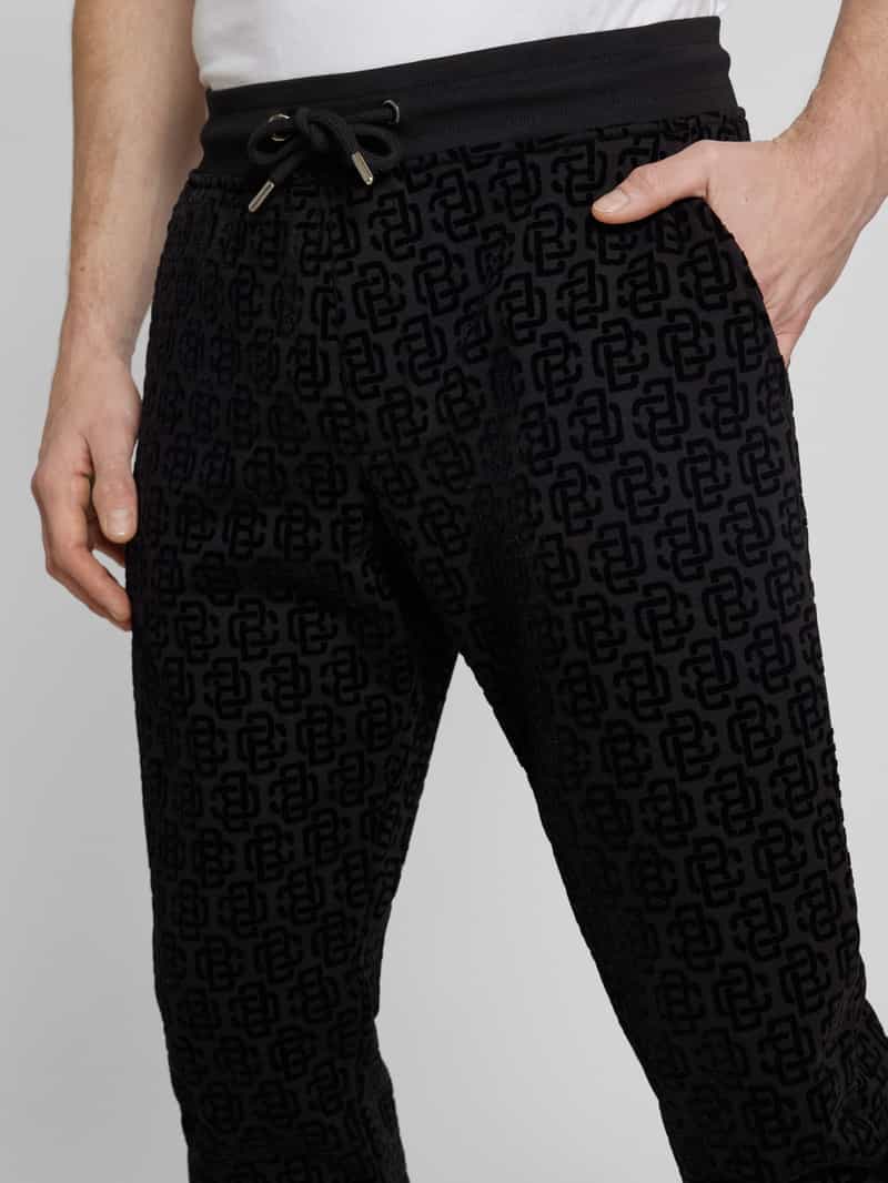 Christian Berg Men Relaxed fit sweatpants met achterzak