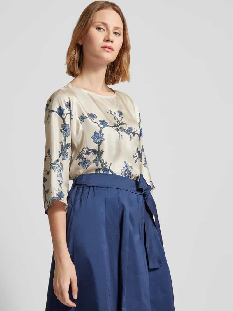 Weekend Max Mara Zijden blouse met 3 4-mouwen model 'FILIPPO'