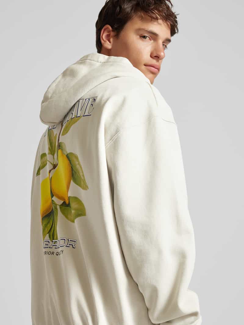 Pegador Oversized sweatjack met labelprint model 'HALE'