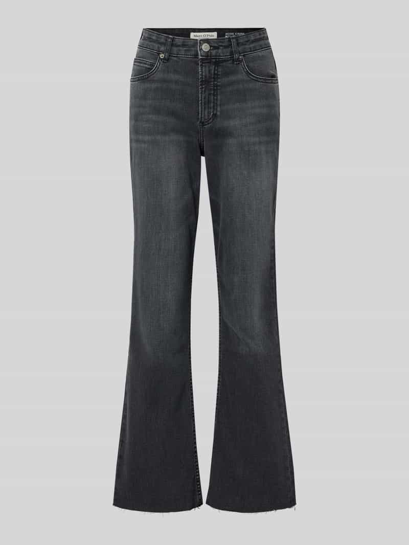 Marc O'Polo Flared fit high rise jeans van katoenmix modell 'KIRUNA'