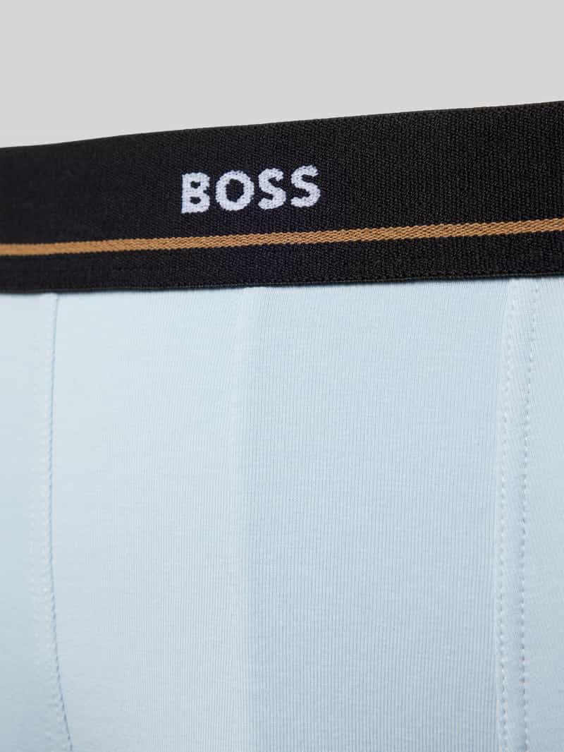 Boss Boxershort met elastische band met logo in een set van 3 stuks