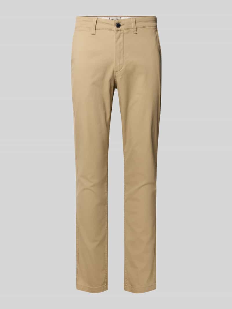jack & jones Slim fit broek met steekzakken model 'MARCO'