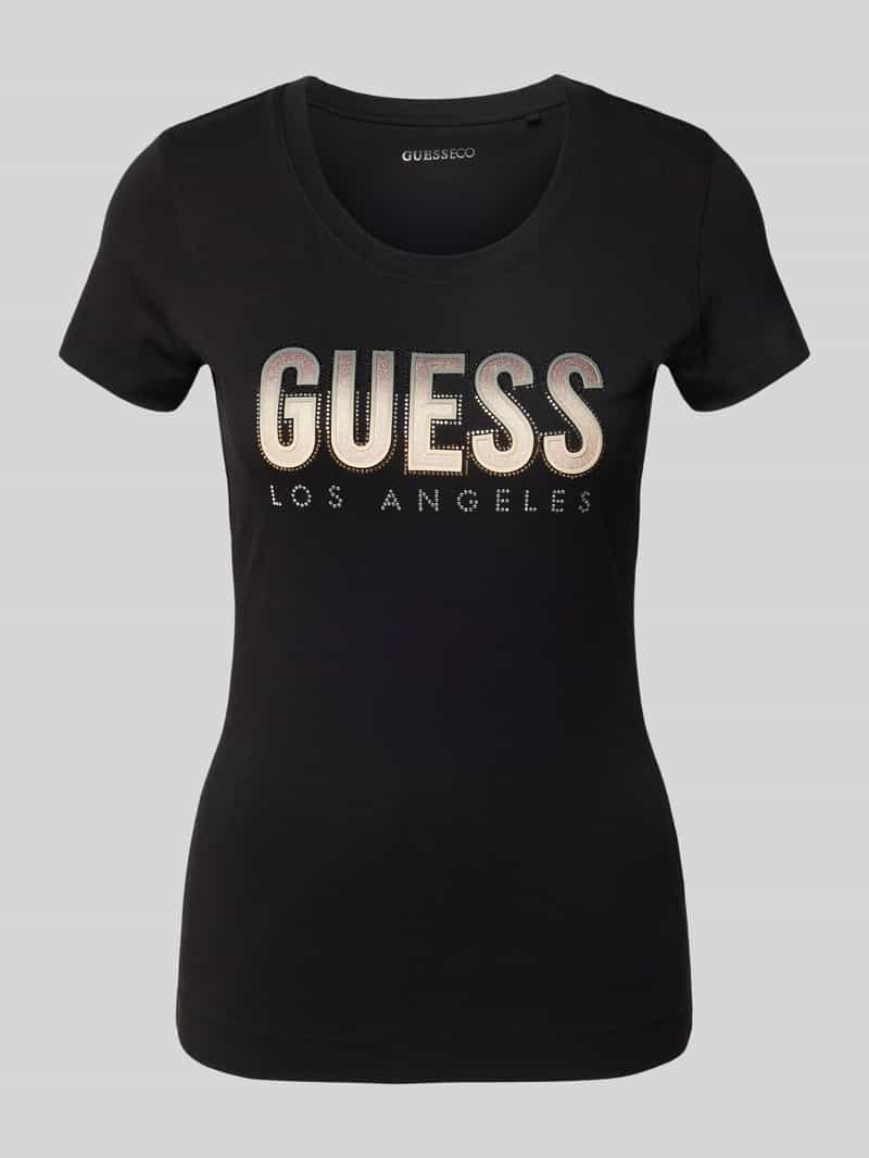Guess T-shirt met ronde hals