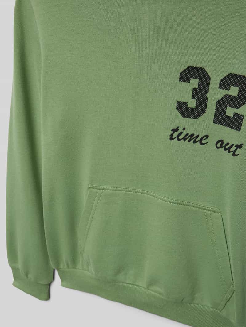 s.Oliver RED LABEL Comfort fit hoodie met tekstprint