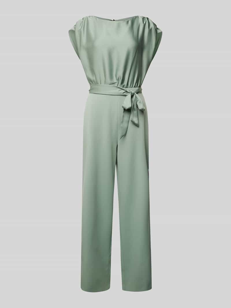 SWING Jumpsuit met ronde hals