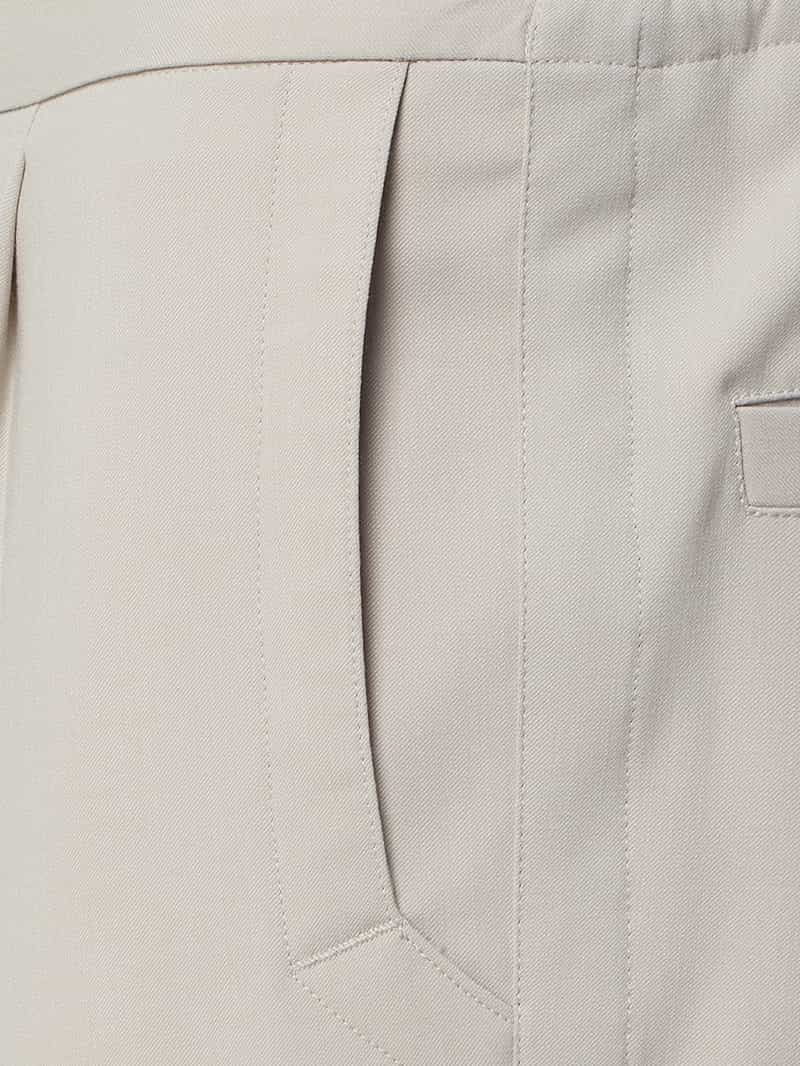 Z Zegna Bandplooibroek met stretch