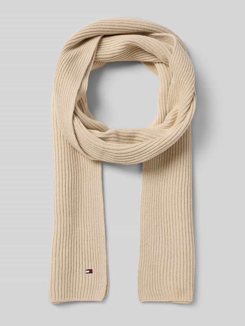 Tommy Hilfiger Sjaal van een mix van katoen en kasjmier