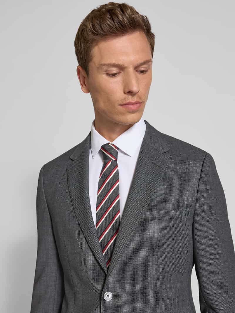 Boss Slim fit 2-knoops colbert met klepzakken model 'Jasper'