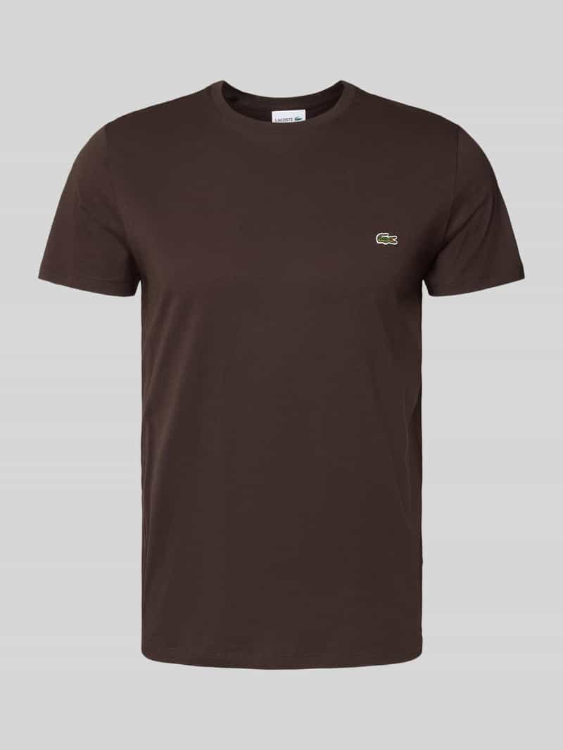 Lacoste Regular fit T-shirt van puur katoen model 'SUPIMA'