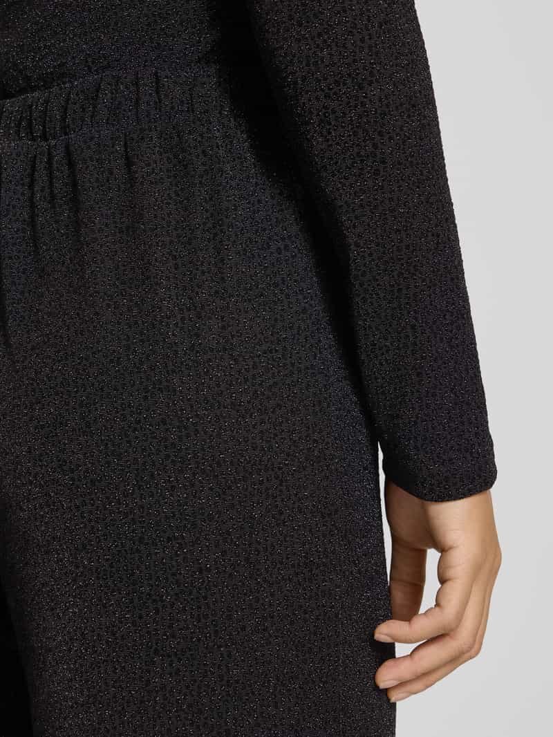 Pieces Wijde broek met elastische band model 'JINA'