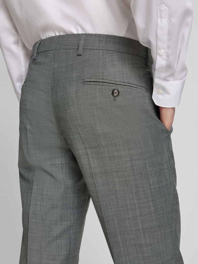 JOOP! Collection Slim fit pantalon met riemlussen model 'Blayr'