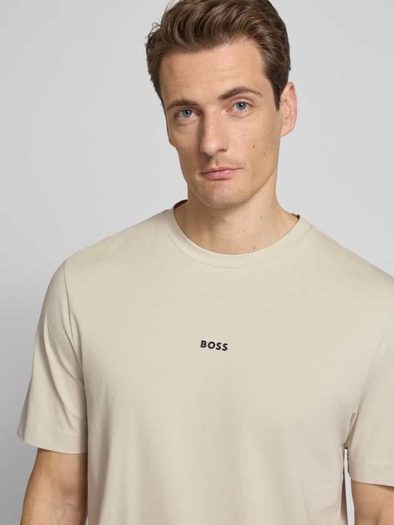 Boss Orange T-shirt met labelprint