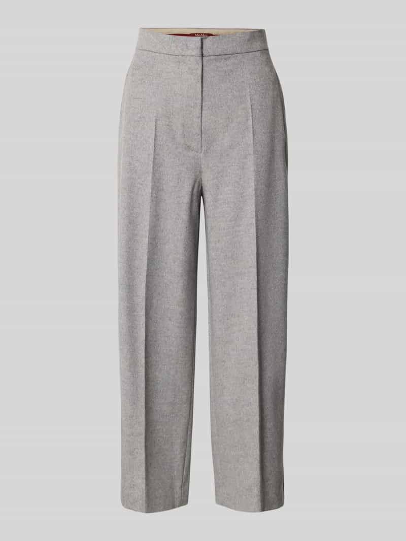 Max Mara Studio Regular fit culotte van zuivere wol model 'MARENGO'