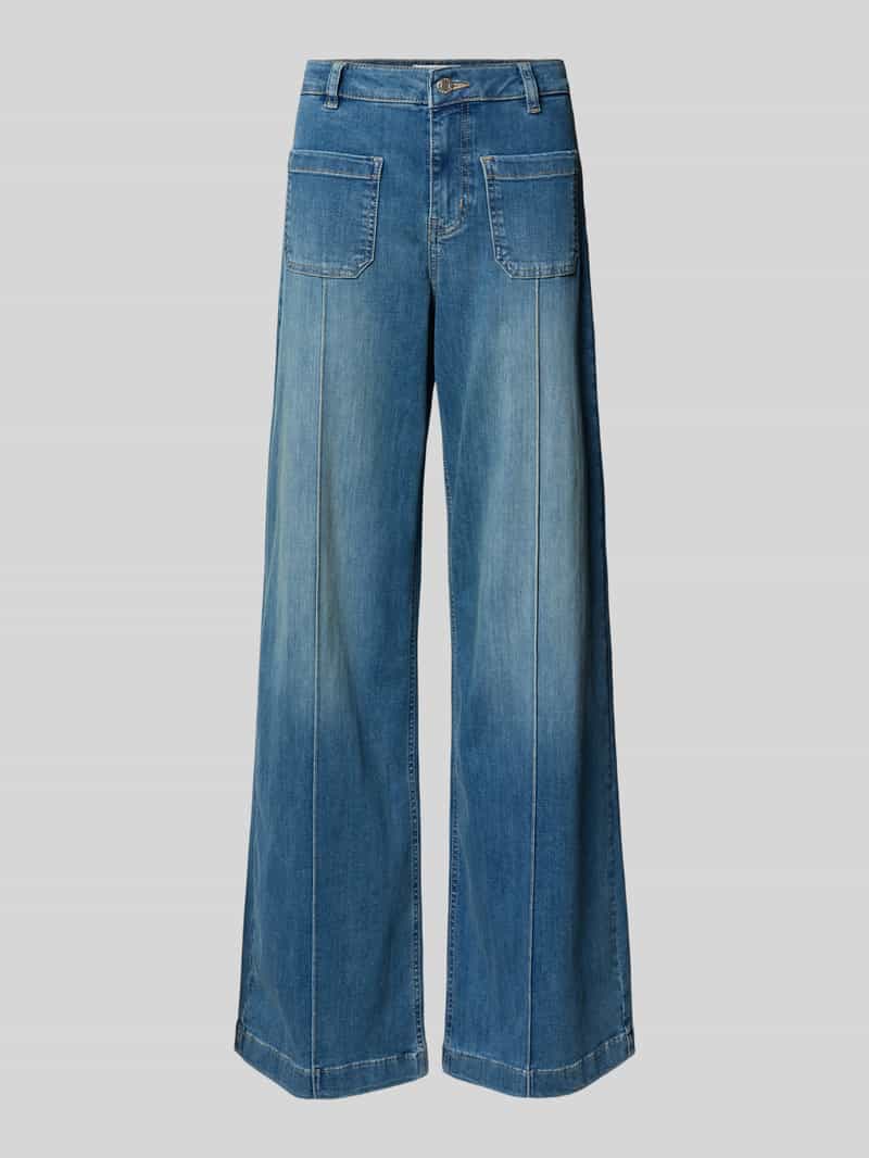 OPUS PANTS Jeans met wijde pijpen en steekzakken model 'Mely'