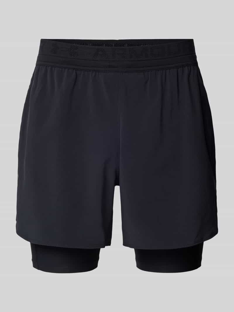 Under Armour Korte broek in 2-in-1-look met elastische band