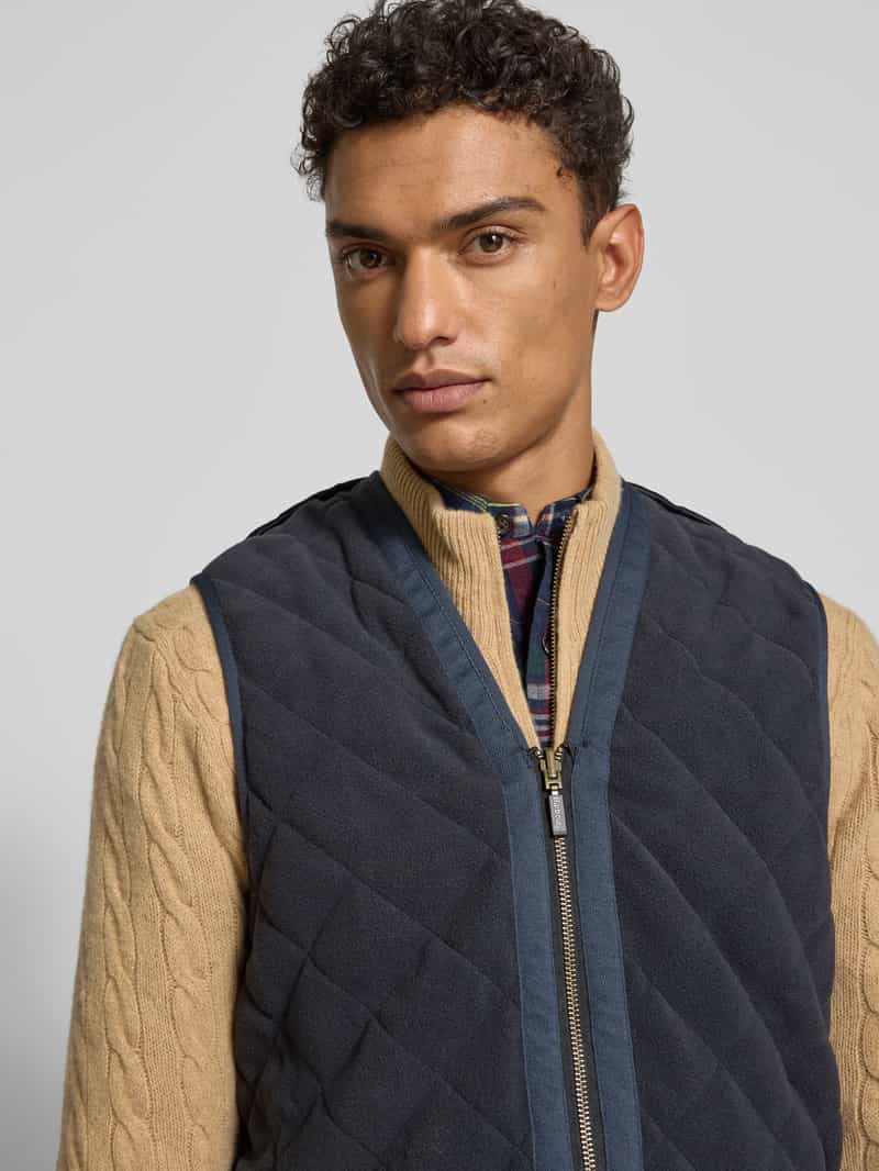 Barbour Regular fit bodywarmer met warme fleece aan de binnenkant