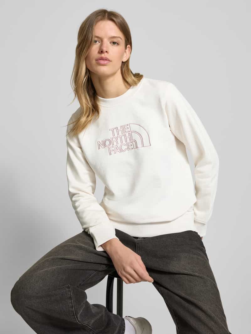 The North Face Sweatshirt met labelstitching