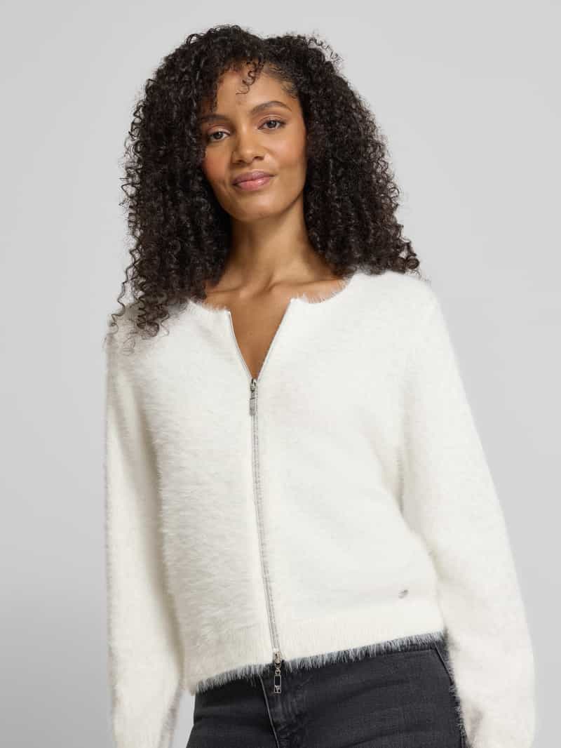 monari Regular fit jack in gebreide look