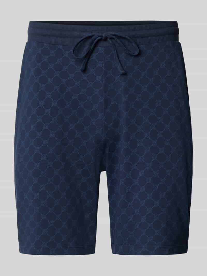 JOOP! Collection Sweatshorts met elastische band en tunnelkoord