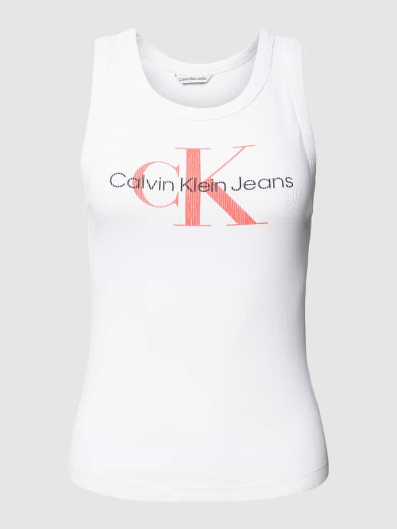 Calvin Klein Jeans Tanktop met logoprint