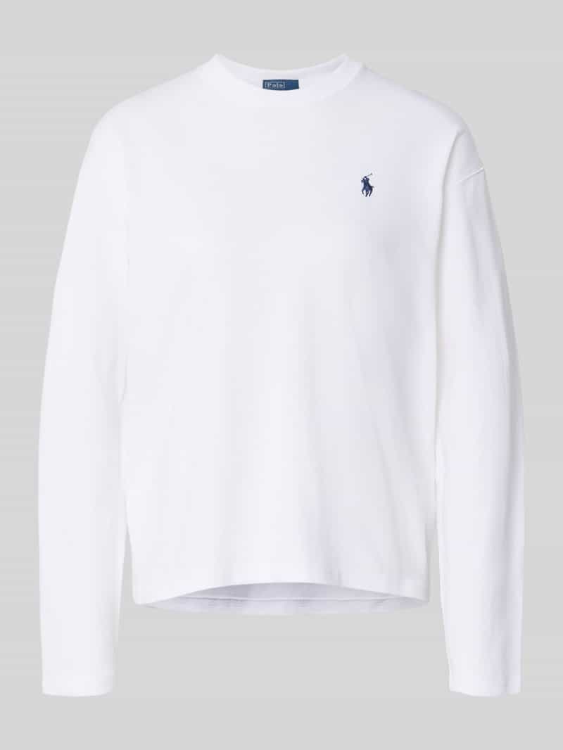 Polo Ralph Lauren Shirt met lange mouwen en labelstitching