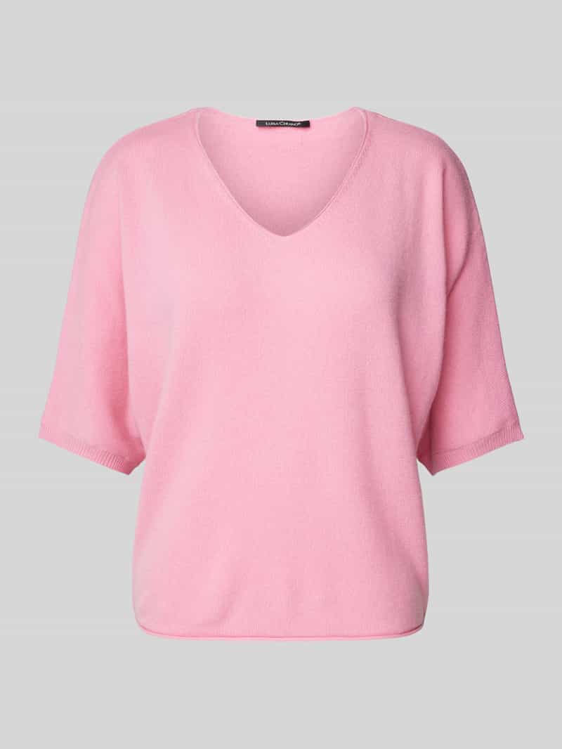 LUISA CERANO Gebreide pullover met 1 2-mouwen