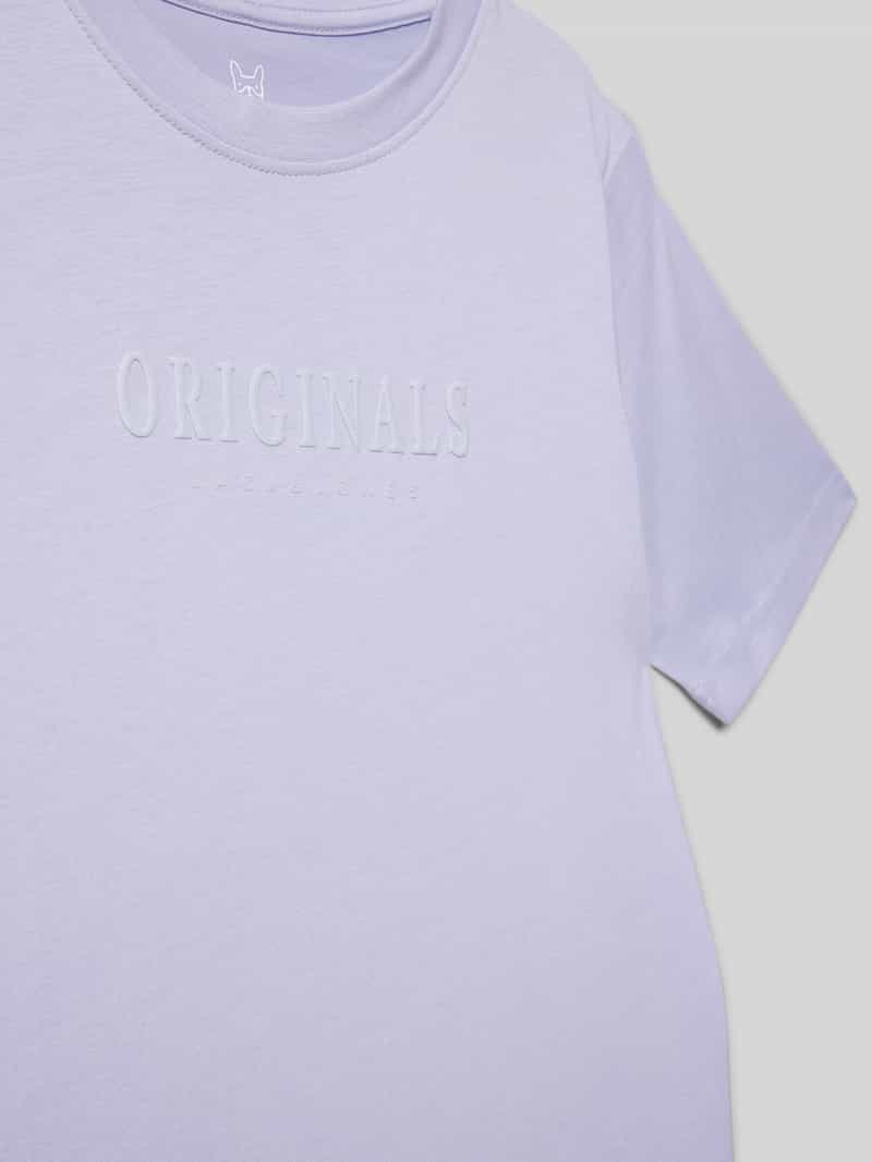 jack & jones T-shirt met labelprint model 'FREDERIKSBERG'