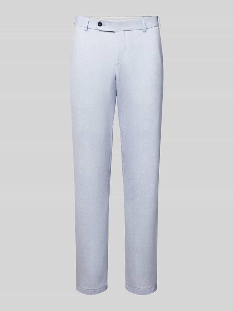 ATELIER TORINO Stoffen broek met Franse steekzakken