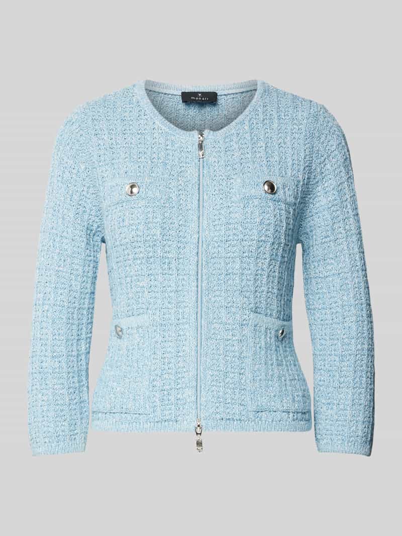 monari Cardigan met tweewegritssluiting