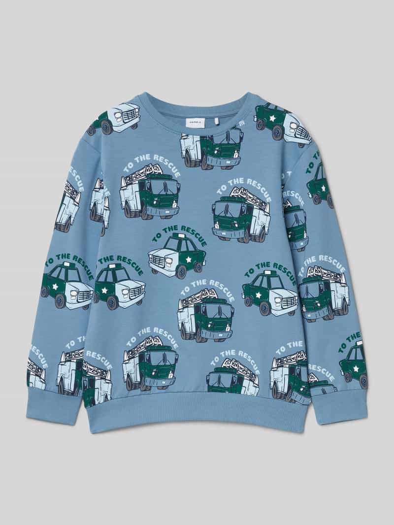 name it Sweatshirt met ribboorden model 'NMMDIBBO'