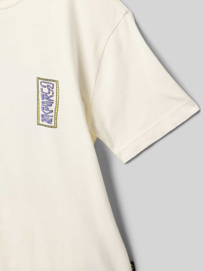 Quiksilver T-shirt met labelprint