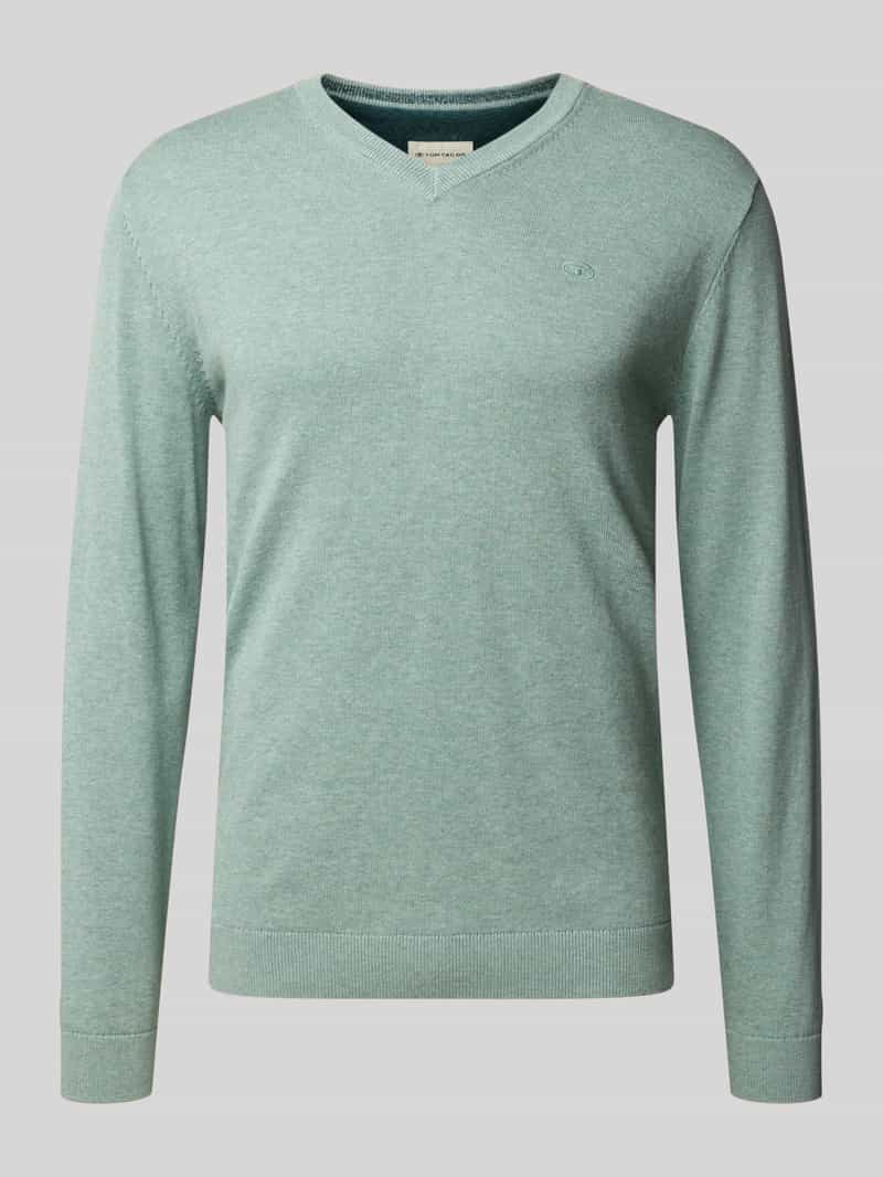 Tom Tailor Regular fit pullover van puur katoen