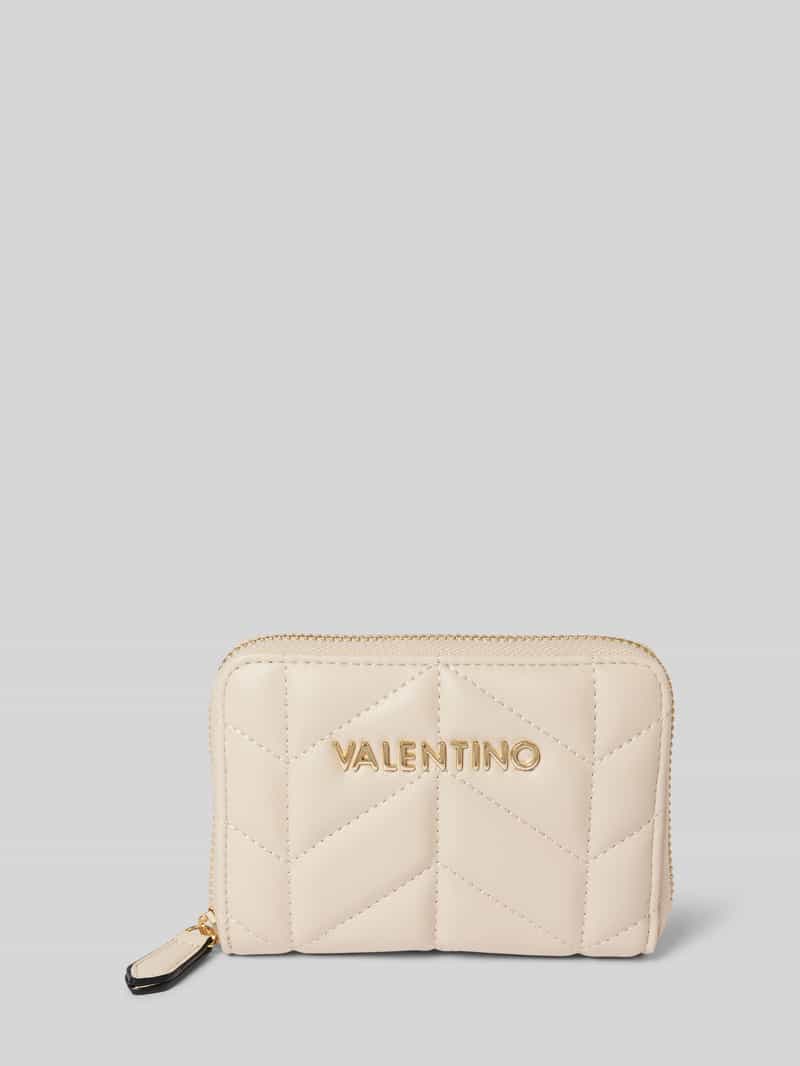 VALENTINO BAGS Portemonnee met labelapplicatie model 'PETAL'