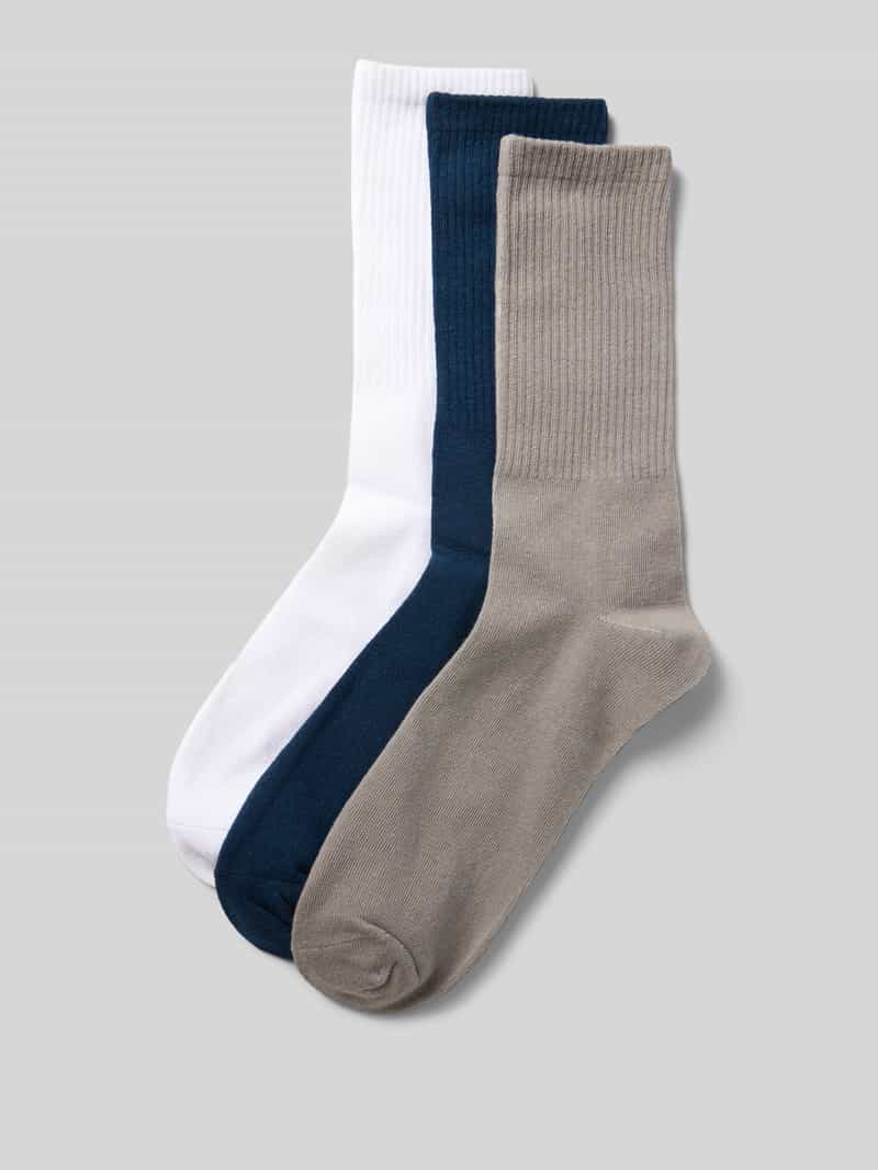jack & jones Sokken met elastisch ribboordje in een set van 3 paar