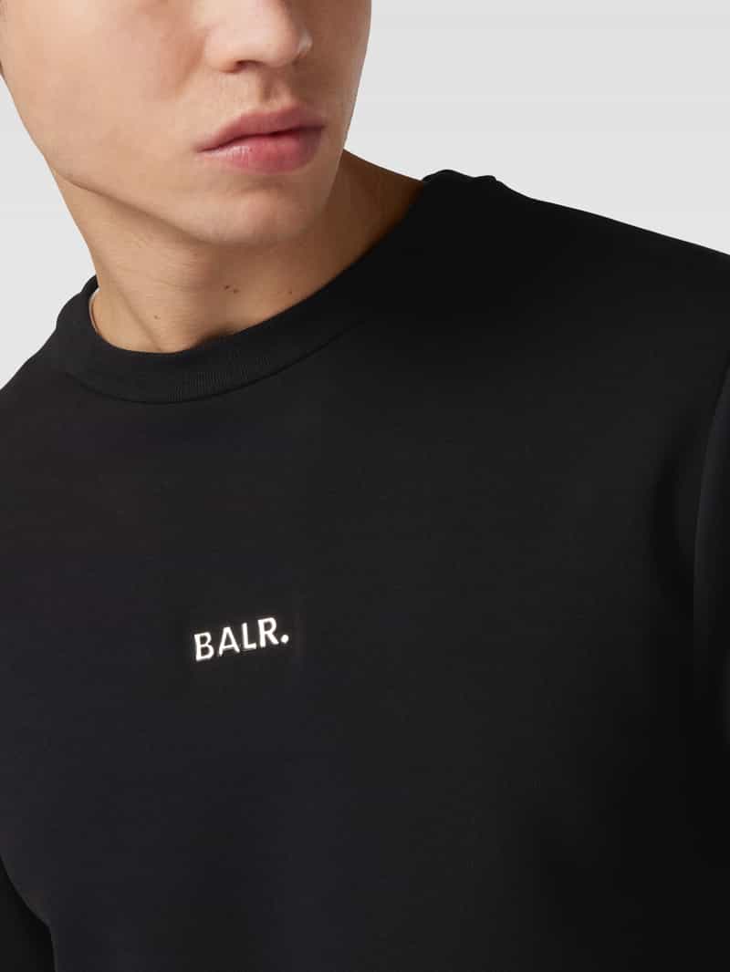 Balr. Regular fit sweatshirt met labeldetail