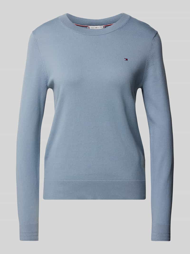 Tommy Hilfiger Gebreide pullover met logostitching