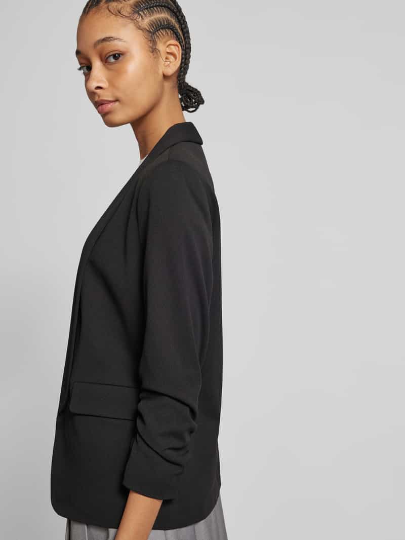 Only Regular fit blazer met geplooide 3 4-mouwen model 'LEVI LIFE'