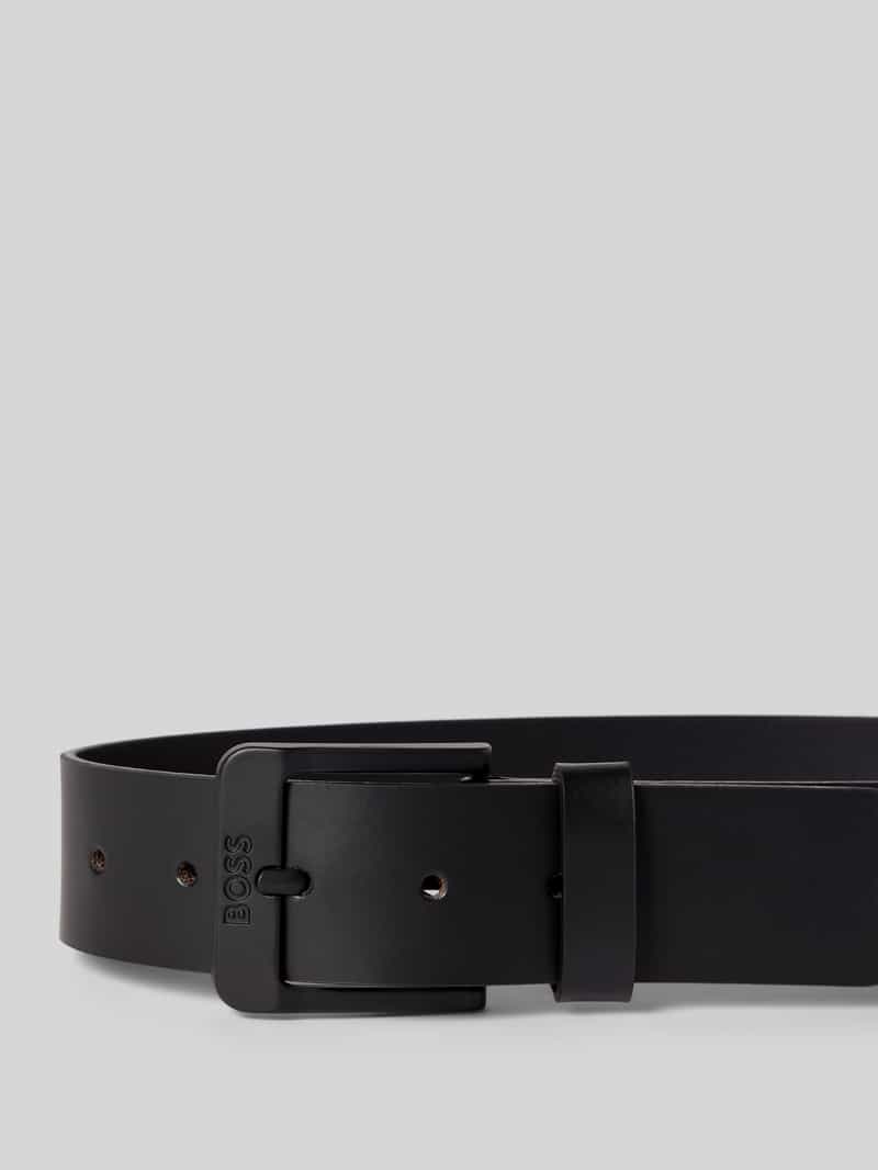Boss Riem met labeldetails model 'Jemio'
