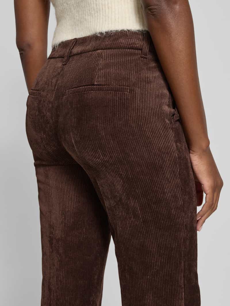 LUISA CERANO Wide leg broek met structuurmotief