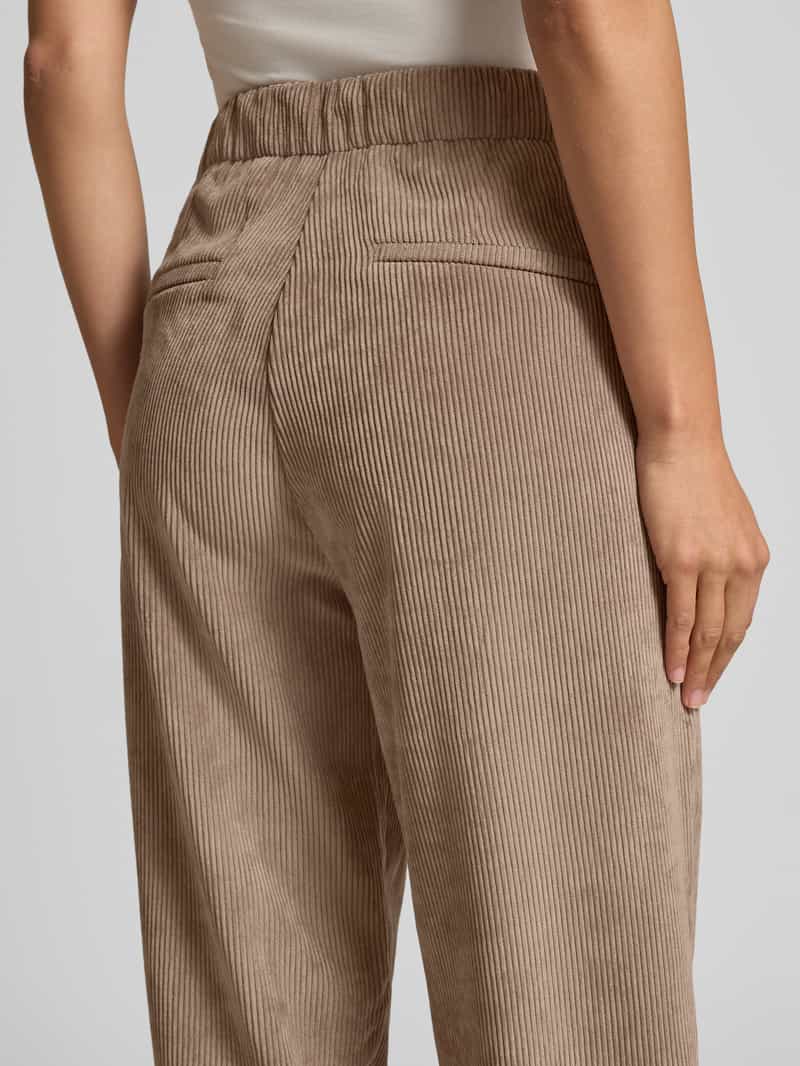 MAC Stoffen broek met Franse steekzakken model 'Chiara'